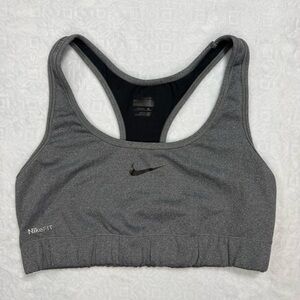 Nike Pro Dri-FIT Sports Bra - Grey - Size Small